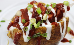 Smoked Loaded Baked Potato