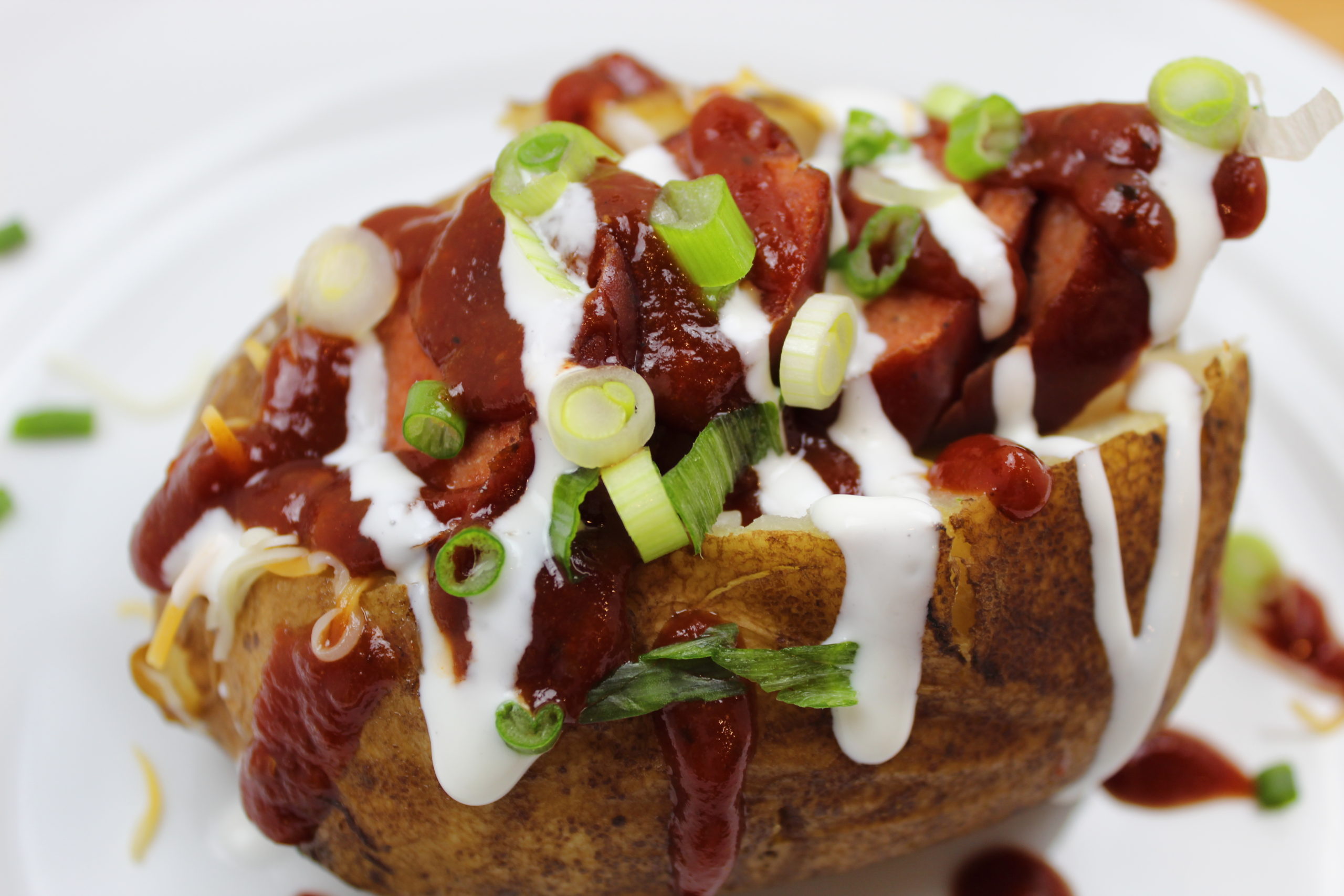 Smoked Loaded Baked Potato