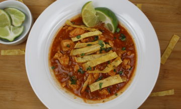 Chicken Enchilada Soup