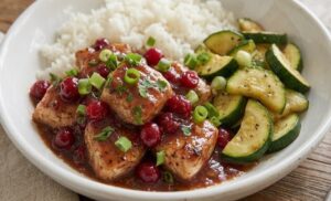 Cranberry Chicken & Rice