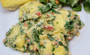 Creamy Spinach Ravioli