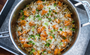 Ground Turkey & Sweet Potato Skillet