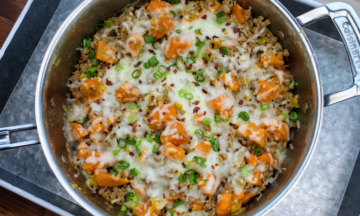 Ground Turkey & Sweet Potato Skillet