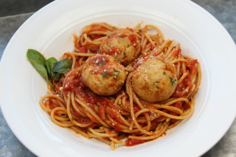 Spaghetti & Turkey Meatballs – Renee's Kitchen Quest