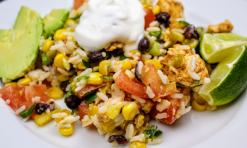 Mexican Chicken & Rice Salad