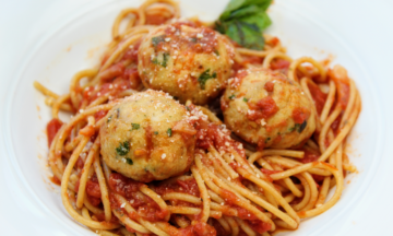 Spaghetti & Turkey Meatballs