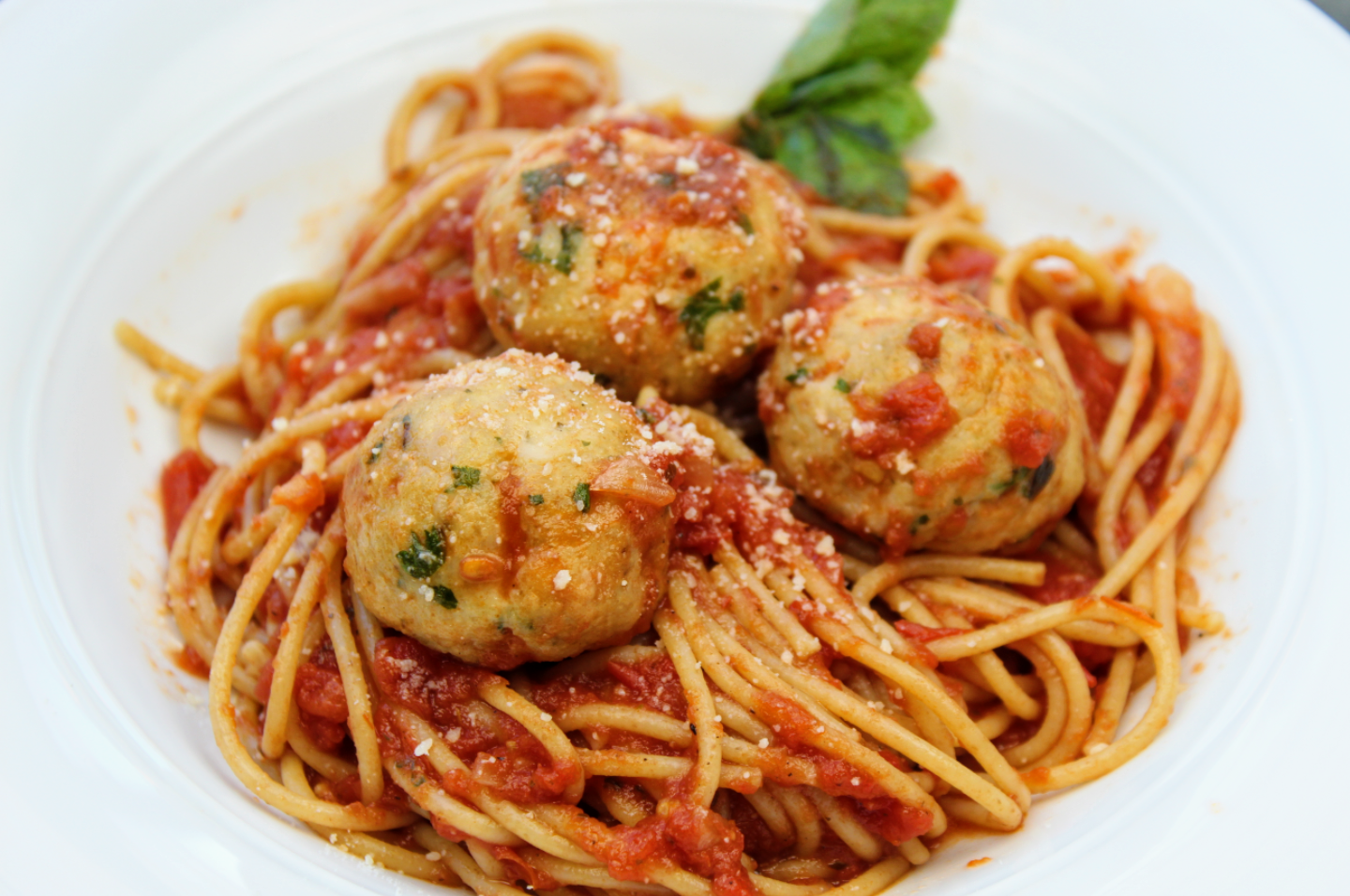 Spaghetti & Turkey Meatballs