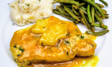 Thyme & Pineapple Pork Chops