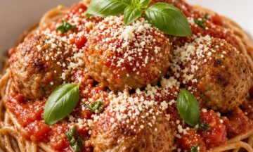 Spaghetti & Turkey Meatballs