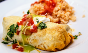 Baked Chicken Chimichangas