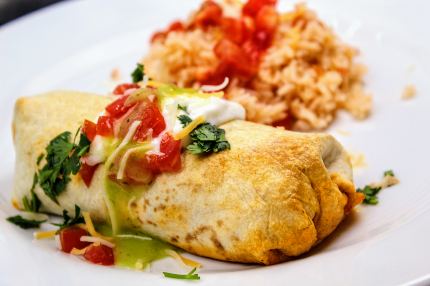 Baked Chicken Chimichangas