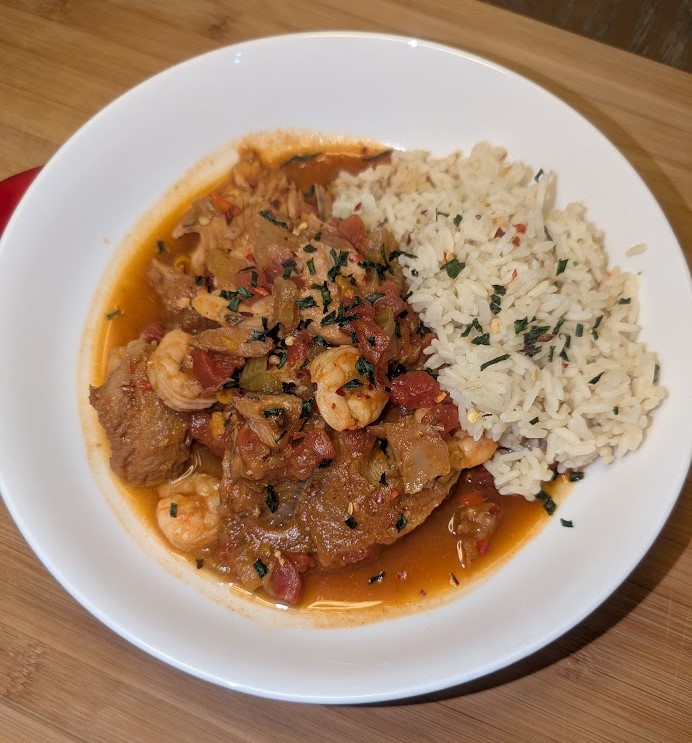 Instant Pot Cajun Seafood Gumbo