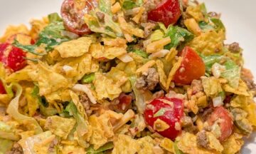 Mom’s Thousand Island Taco Salad