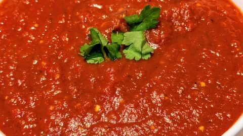 Spicy Homemade Marinara Sauce