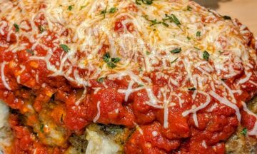 Mozzarella Stuffed Italian Meatloaf