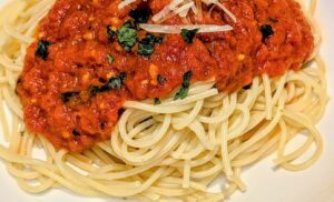 Leftover Spicy Homemade Marinara Sauce