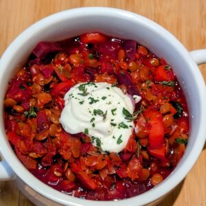 Hearty Lentil & Root Vegetable Stew