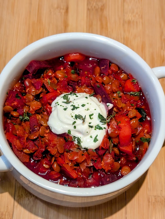 Hearty Lentil & Root Vegetable Stew