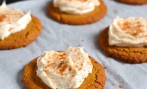 Keto Pumpkin Spice Cookies