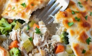 Keto Turkey Pot Pie