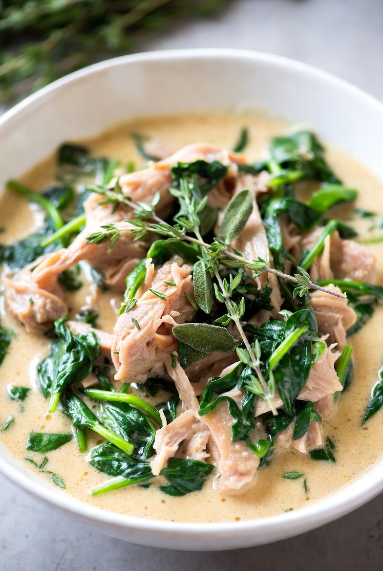 Keto Italian Cream Pork Stew