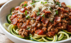 Keto Pasta Bolognese