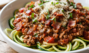 Keto Pasta Bolognese